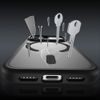 iPhone 17 Pro / 18 Pro vāciņš – Benks Magnetic Mist ar metāla rāmi – melns