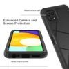 Techsuit Defense360 Pro + Ochranná fólia, Samsung Galaxy A22 5G, čierny