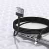 Hoco Magnetische Kabel USB-C naar MagSafe 3 - Mag3 U141, 5A 140W, 1,8m - Zwart