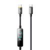 Mcdodo Datenkabel mit TFT-Display (CA-8750) USB-C auf USB-C, 240 W, 1,2 m - Schwarz
