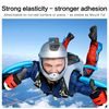 Flexible Helmet Mount – Καμπύλη αυτοκόλλητη βάση για action cameras (6,5 × 6,5 cm)
