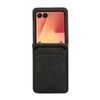 Crossbody θήκη, Samsung Galaxy Z Flip 7, μαύρη