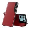 Eco Leather View Case, Xiaomi Redmi Note 13 5G, červené
