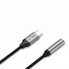 Tech-Protect UltraBoost αντάπτορας USB-C - Mini Jack 3,5 mm, γκρι