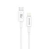 Dudao USB-C - Lightning kabel, 18 W Power Delivery 1 m, bijeli (L6X white)