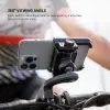 Univerzálny držiak mobilného telefónu na bicykel FIXED Bikee Plus Vista s uchytením na stred riadidiel, čierny