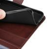 Samsung Galaxy A18 ümbris – Magnet Case nahkümbris – pruun