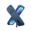 Husă Suritch AirBounce Bumper MagSafe cu Suport și Protecție Cameră, iPhone 17 Pro Max / 18 Pro Max, albastru deschis