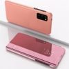 Clear view rosa Hülle für Telefon Samsung Galaxy A13 5G