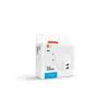 Hálózati töltő FIXED 2x USB, 17W, Smart Rapid Charge, fehér