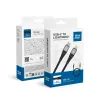 BlueStar kabel USB-C - Lightning 1,2 m, černý