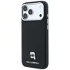 Karl Lagerfeld Grained Leather Embossed Ring MagSafe ümbris iPhone 17 Pro / 18 Pro – must