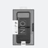 Nillkin Qin Vegan Leather Case, Samsung Galaxy Z Flip 4, čierny