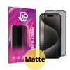 iPhone 18 Pro Max kaitseklaas – JP Matte Privacy matt privaatsusklaas – must