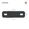 Localizzatore intelligente FIXED Tag Bikee con supporto Find My e Find Hub, nero