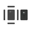 ER POWER juhtmevaba magnetiga akupank 10000 mAh Qi2 25W Semi Solid – must