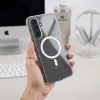 Tech-Protect Flexair Hybrid Schutzhülle für Samsung Galaxy A17 / A18 - MagSafe kompatibel - Transparent