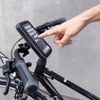 Wozinsky držiak telefónu na riadidlá bicykla a motocykla, čierny (WBHBK7)