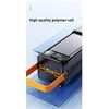 Powerbank 80.000 mAh, 120W PD + QC, 4 USB + 2 Kabel, LED-Licht, weiß