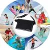 Wozinsky WWS-01 Vodootporna PVC torbica za pojas, crna