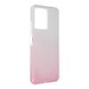 Maska Shining, Xiaomi Redmi Note 12 5G, srebrna roza