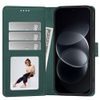 Tech-Protect Wallet Schutzhülle für Xiaomi Redmi Note 17 Pro Max 5G - Kunstleder mit Kartenfächern - Grün
