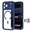 Tech-Protect MagPeak MagSafe CC, iPhone 17 Pro / 18 Pro, tmavě modrý / průhledný