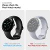 Google Pixel Watch 3 / 4 / 5 (41 mm) aizsargstikls – Spigen Elite Shield Ez Fit 2 hibrīdā pārklājuma komplekts 2 gab. ar uzstādīšanas rāmi