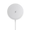 BlueStar Kabelloses MagSafe Ladegerät für iPhone - 15W Wireless Charger - Weiß