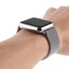 Magnetic Strap Armband für Apple Watch 7 (41mm), dunkelgrün