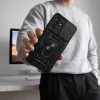 Tech-Protect CamShield Pro Schutzhülle für Samsung Galaxy A17 / A18 / A26 - Hybrid Case mit Kameraschutz und 360° Ring - Schwarz