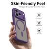 Techsuit HaloFrost II MagSafe Case für iPhone 17 Pro / 18 Pro - Stoßfeste Schutzhülle - Dark Cherry