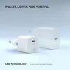 FIXED Mini GaN hálózati töltő, USB-C, PD 30W, fehér