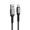 Forcell F-Energy καλώδιο USB A - USB-C, QC4.0, 3A, 66W, 0,5 m, μαύρο