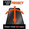 JP 4-Way Privacy 360° Sticlă securizată, iPhone 18 Pro Max, negru