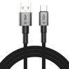 Tech-Protect UltraBoost DNA kábel USB-C, 15W/3A, 2m, sivý