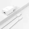 Dudao A4EU USB φορτιστής 2,1A + καλώδιο USB - USB-C, λευκό