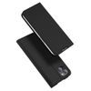 Dux Ducis Skin Leather case, preklopna futrola, iPhone 14 Plus, crna