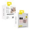 Blavec WS-07 Přenosný karaoke set se 2 mikrofony, 5 W, růžový