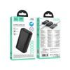 Hoco J165A Powerbank 20000 mAh für Mobilgeräte - Externe Batterie mit 2A Ladestrom - Schwarz