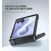 Samsung Galaxy Z Flip 8 aizsargvāciņš – Dexnor 360 Kickstand – melns