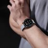 Dux Ducis Καθολικό μαγνητικό λουράκι, Samsung Galaxy Watch 3 45mm / S3 / Huawei Watch Ultimate / GT3 SE 46mm (22mm LD Version), γκρι πορτοκαλί