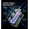 Dexnor 360 Kickstand táborvédő borító Samsung Galaxy A15, zöld
