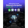 5" motocyklový displej s bezdrôtovým Apple CarPlay a Android Auto