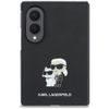 Samsung Galaxy Z Fold 8 ümbris – Karl Lagerfeld Saffiano Karl&Choupette Metal Pin – must