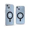 iPhone 13 Mini dėklas – ER Case Ice Snap Black Edition skaidrus