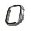 Tech-Protect Defense 2 kusy, Apple Watch Ultra 1 / 2 / 3 / 4 (49 mm), titan a priehľadný