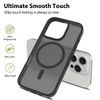 iPhone 16 Pro ümbris – JP MagFit Colour MagSafe N52 magnetiga – must