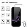 JP Full Pack Σκληρυμένων Γυαλιών, 2x 3D γυαλί με εφαρμοστή + 2x γυαλί για φακό, iPhone 17
