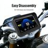 6" Motociklistički zaslon s bežičnim CarPlay i Android Auto, dvostrukom Full HD kamerom i brzootpusnim nosačem
